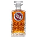 Heritage Pewter Florida State Heritage Decanter | 25 OZ Liquor Pourer | Expertly Crafted Pewter Glass