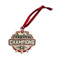 Heritage Pewter Georgia 2021 National Champions Ornament | Hand-Sculpted Christmas Tree Ornament