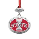 Heritage Pewter Iowa State University Class of 2025 Ornament | Graduation Gift | Hand-Sculpted Christmas Tree Ornament | Intricately Crafted Metal Pewter Alma Mater Inlay