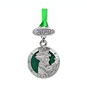 Heritage Pewter Irish Fighter 2026 Ornament | Graduation Gift | Hand-Sculpted Christmas Tree Ornament | Intricately Crafted Metal Pewter Alma Mater Inlay