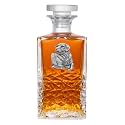Heritage Pewter Labrador Retriever Heritage Decanter | 25 OZ Liquor Pourer | Expertly Crafted Pewter Glass