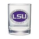 Heritage Pewter LSU Double Old Fashion | Double Rocks Glass 14 OZ for Liquor | Expertly Crafted Pewter Glass