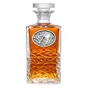 Heritage Pewter Mallard Duck Heritage Decanter | 25 OZ Liquor Pourer | Expertly Crafted Pewter Glass