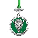 Heritage Pewter Marshall University Class of 2025 Ornament | Graduation Gift | Hand-Sculpted Christmas Tree Ornament | Intricately Crafted Metal Pewter Alma Mater Inlay