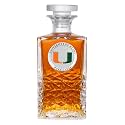 Heritage Pewter Miami Heritage Decanter | 25 OZ Liquor Pourer | Expertly Crafted Pewter Glass