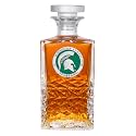 Heritage Pewter Michigan State Heritage Decanter | 25 OZ Liquor Pourer | Expertly Crafted Pewter Glass