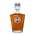 Heritage Pewter Mississippi State Royal Decanter with 3D Stopper | 30 OZ Liquor Pourer | Expertly Crafted Pewter Glass