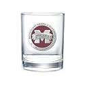 Heritage Pewter Mississippi State University Bulldogs Double Old Fashion | Double Rocks Glass 14 OZ for Liquor | Expertly Crafted Pewter Glass