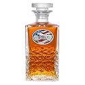 Heritage Pewter Motorcycle Heritage Decanter | 25 OZ Liquor Pourer | Expertly Crafted Pewter Glass