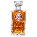 Heritage Pewter North Carolina State Heritage Decanter | 25 OZ Liquor Pourer | Expertly Crafted Pewter Glass