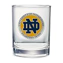 Heritage Pewter Notre Dame Double Old Fashion | Double Rocks Glass 14 OZ for Liquor | Expertly Crafted Pewter Glass