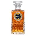 Heritage Pewter Notre Dame Heritage Decanter | 25 OZ Liquor Pourer | Expertly Crafted Pewter Glass