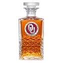 Heritage Pewter Oklahoma Heritage Decanter | 25 OZ Liquor Pourer | Expertly Crafted Pewter Glass