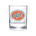 Heritage Pewter Oklahoma State Double Old Fashion | Double Rocks Glass 14 OZ for Liquor | Expertly Crafted Pewter Glass
