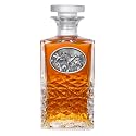 Heritage Pewter Pintail Duck Heritage Decanter | 25 OZ Liquor Pourer | Expertly Crafted Pewter Glass