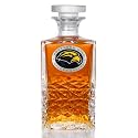 Heritage Pewter Southern Miss Golden Eagles Heritage Decanter | 25 OZ Liquor Pourer | Expertly Crafted Pewter Glass