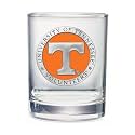 Heritage Pewter Tennessee Double Old Fashion | Double Rocks Glass 14 OZ for Liquor | Expertly Crafted Pewter Glass