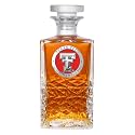 Heritage Pewter Texas Tech Heritage Decanter | 25 OZ Liquor Pourer | Expertly Crafted Pewter Glass