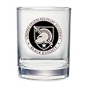 Heritage Pewter United States Military Academy Black Knights Double Old Fashion | Double Rocks Glass 14 OZ for Liquor | Expertly Crafted Pewter Glass