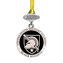 Heritage Pewter United States Military Academy Black Knights Class of 2025 Ornament | Hand-Sculpted Christmas Tree Ornament | Intricately Crafted Metal Pewter Alma Mater Inlay