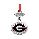 Heritage Pewter University of Georgia Bulldogs Class of 2025 Ornament | Graduation Gift | Hand-Sculpted Christmas Tree Ornament | Intricately Crafted Metal Pewter Alma Mater Inlay