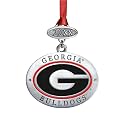 Heritage Pewter University of Georgia Bulldogs Class of 2026 Ornament | Graduation Gift | Hand-Sculpted Christmas Tree Ornament | Intricately Crafted Metal Pewter Alma Mater Inlay