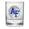 Heritage Pewter US AIR FORCE ACADEMY Double Old Fashion | Double Rocks Glass 14 OZ for Liquor | Expertly Crafted Pewter Glass
