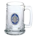 Heritage Pewter US Naval Academy Crest Beer Stein Glass | 15 Ounce German-Style Beer Glass | Intricately Crafted Metal Pewter Alma Mater Inlay