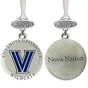 Heritage Pewter Villanova Class of 2025 Ornament | Hand-Sculpted Christmas Tree Ornament | Intricately Crafted Metal Pewter Alma Mater Inlay