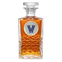 Heritage Pewter Villanova Heritage Decanter | 25 OZ Liquor Pourer | Expertly Crafted Pewter Glass