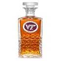 Heritage Pewter Virginia Tech Heritage Decanter | 25 OZ Liquor Pourer | Expertly Crafted Pewter Glass
