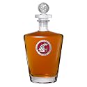 Heritage Pewter Washington State Royal Decanter with 3D Stopper | 30 OZ Liquor Pourer | Expertly Crafted Pewter Glass