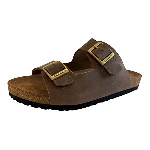 Heritage - Premium Leather Two-Strap Comfort Sandal