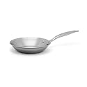 Heritage Steel 8.5 Inch Fry Pan | Made In USA | Titanium Series | 316Ti Skillet with Stay Cool Handle | Fully Clad Stainless Steel Pan with 5-Ply Construction | Induction Ready & Non Toxic