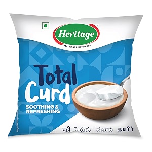 Heritage Total Curd Pouch 500 g