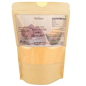 heriyan hingasafoetida 100 pure and natural  chemical free strong amp aromatic hing raw amp powder powder 150g