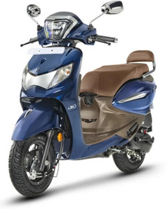 hero pleasure 110 vx booking for ex-showroom price pearl blue