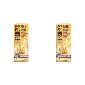 hershey39s cashew butterscotch ice cream flavored milkshake pack of 6 3 x 180ml - cream