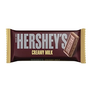 hershey39s creamy milk chocolate bar 40g pack of 10