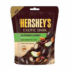 hershey39s exotic dark californian almonds guava amp mexican chili flavor 90 gram - pack of 3