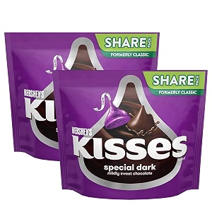 hershey39s kisses special dark chocolate 2 x 283 g