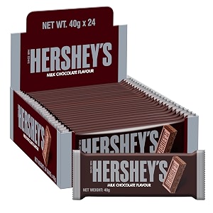 hershey39s milk chocolate- 24 pack 24 x 40 g