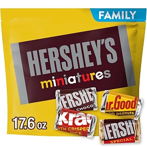 hershey39s miniatures bag 498 gram chocolate pack of 1 multicolour