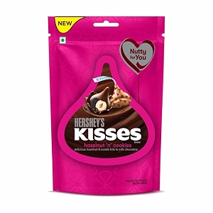 hershey39s kisses hazelnut 39n39 chocolate cookies  melt-in-mouth choclatey delight 1008 grams