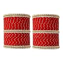 Combo Of Metal Gold Plated Dotted Glossy and Matte Bangle for Women and Girls (Pack of 66) BL B CVB-22