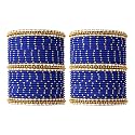 Combo Of Metal Gold Plated Dotted Glossy and Matte Bangle for Women and Girls (Pack of 66) BL B CVB-22