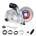 HERZO Cutting Dust Shroud for 5 inch and 4-1/2 inch Angle Grinder