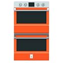 Hestan KDO30-OR 35 Inch Wide 8.8 Cu. Ft, Double Electric Oven, Citra