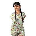Hestia | Co-Ord Night Wear with Shorts and T-Shirt for Women | Co Ord Cotton Night Suit for Woman | Anti Rash Fabric Night Dress Set | Shrink Free | Breathable Fabric (Co-Ordinate Set 1)