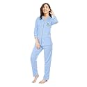 Hestia | Co-Ord Night Wear with Shorts and T-Shirt for Women | Co Ord Cotton Night Suit for Woman | Anti Rash Fabric Night Dress Set | Shrink Free | Breathable Fabric (Co-Ordinate Set 1)